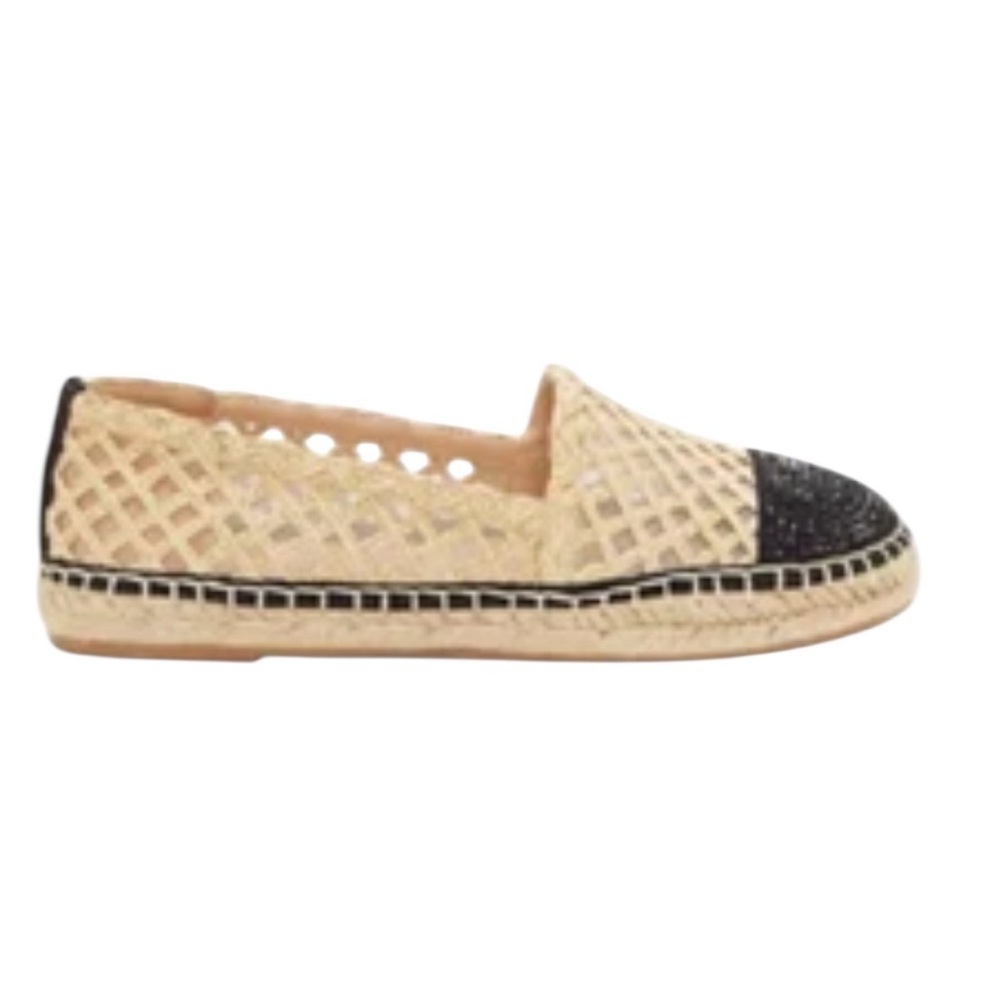 INC International Concepts Corvina Cap Toe Espadrille Flats Natural SZ 8.5 NWOT - Picture 5 of 5